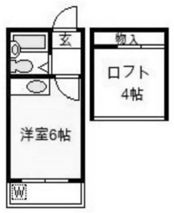 アレックス楓 2階階 間取り