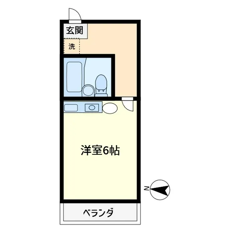 ダイアパレス新小岩第3 4階階 間取り