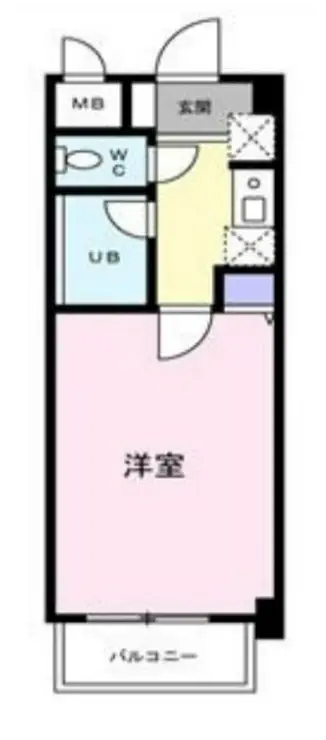 エレグランセ学芸大 4階階 間取り