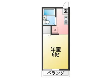 パークコート井の頭(ワンルーム/2階)の間取り写真