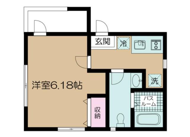NSーGATE 青井 FIRST STAGE(1K/3階)の間取り写真