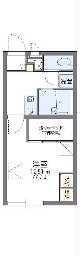 レオパレスVERNIE(1K/2階)の間取り写真