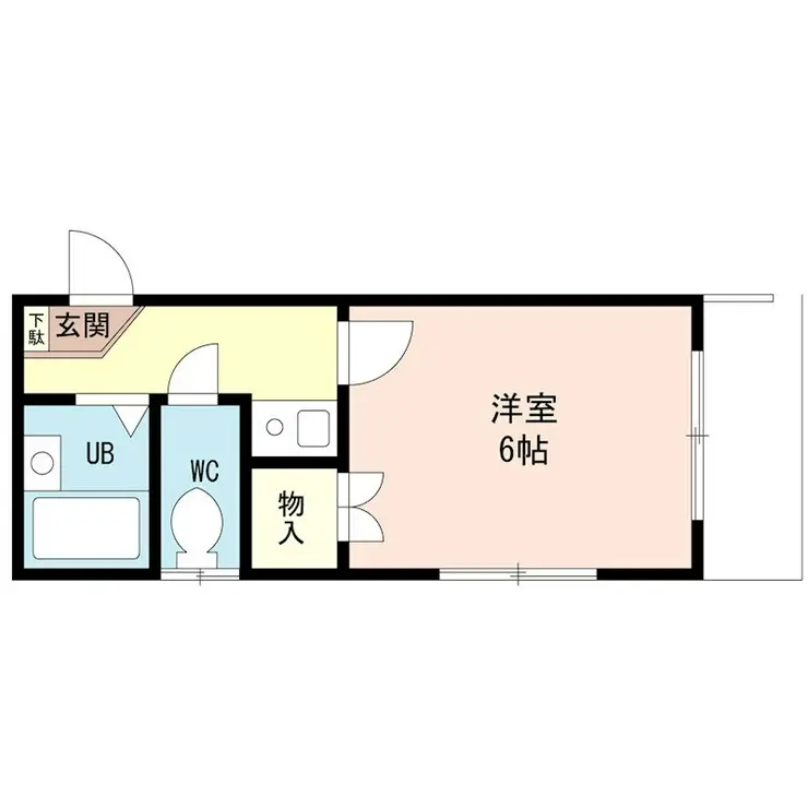 パークサイド東川口 2階階 間取り