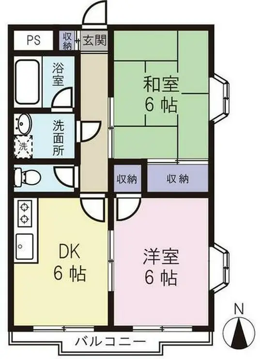 グリーンヒルズ南町田 3階階 間取り
