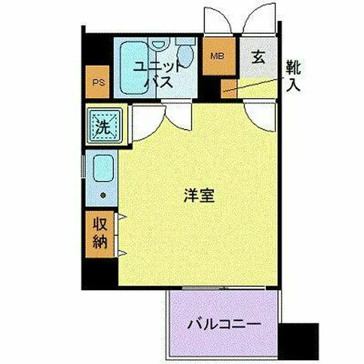 OLIO奥沢 4階階 間取り
