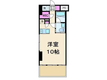 アネーロ木場公園(ワンルーム/6階)の間取り写真