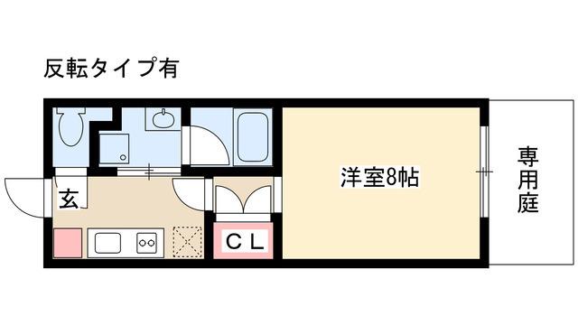タウンライフ本郷駅前(1K/3階)の間取り写真