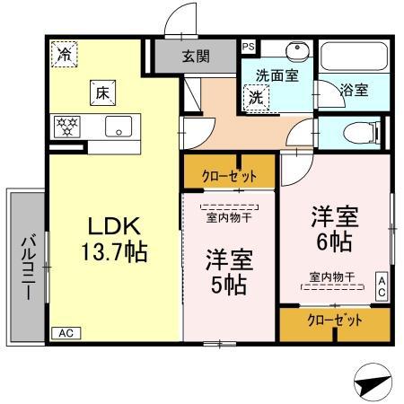 ディーソルビア石塚町 B