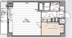 グランパークN.東京(1K/5階)の間取り写真