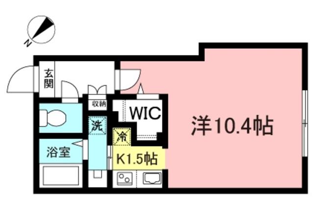 BRANCHE池袋II(1K/3階)の間取り写真