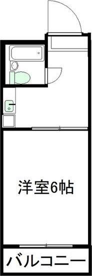 チサンマンション栄(1DK/11階)の間取り写真