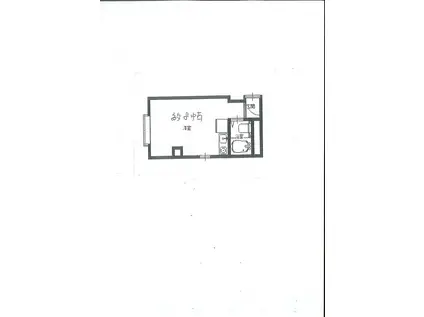 メゾン・オクダ(ワンルーム/3階)の間取り写真