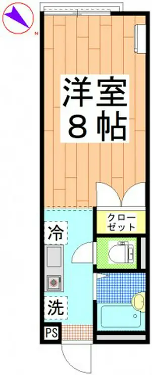 カレドニアブランチ 1階階 間取り