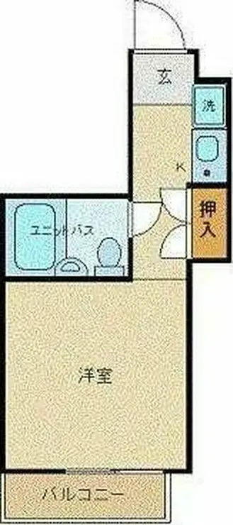 サンパレス花小金井 5階階 間取り