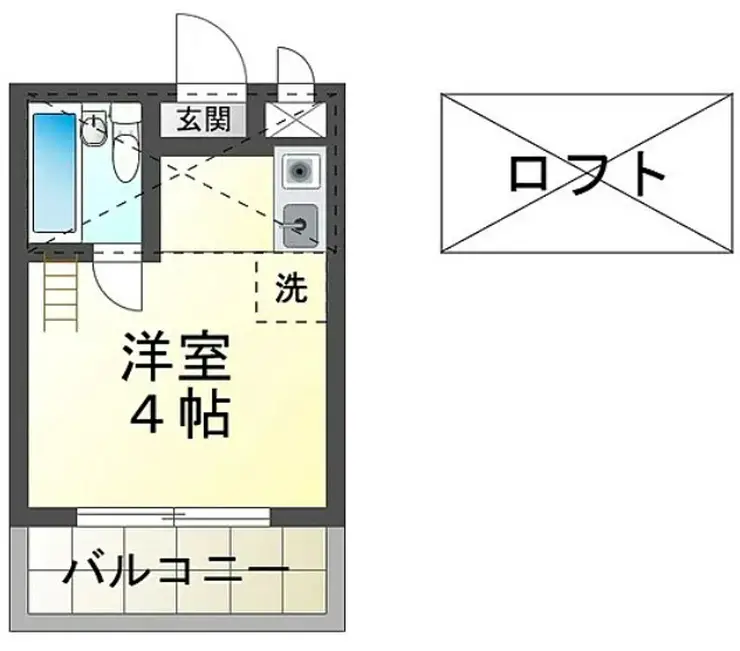 ウェルネス国分寺 3階階 間取り