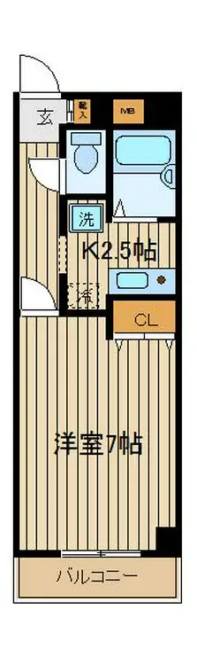 田無プラザマンション 3階階 間取り