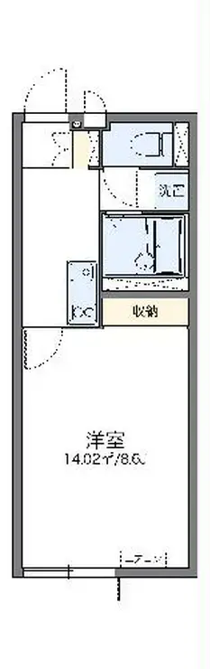 レオネクストセレーネ 1階階 間取り
