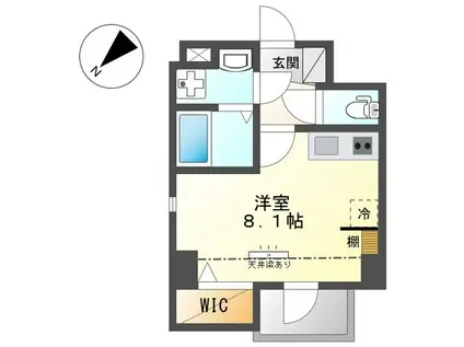 上池台2丁目アパート(ワンルーム/4階)の間取り写真