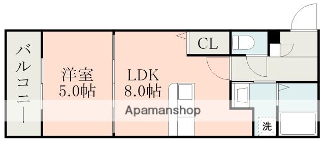 YSBLD.22(1LDK/2階)の間取り写真