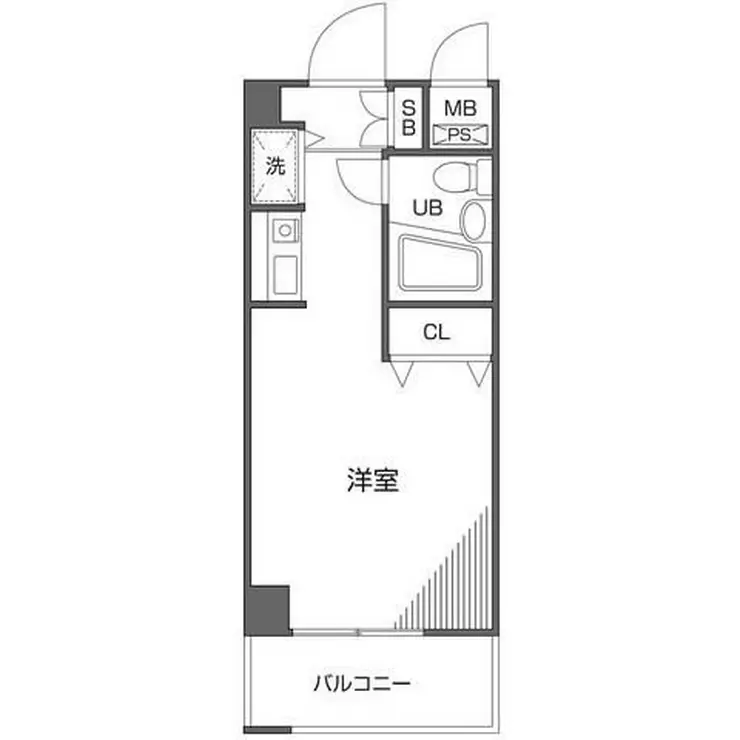 第62クリスタルマンション 2階階 間取り