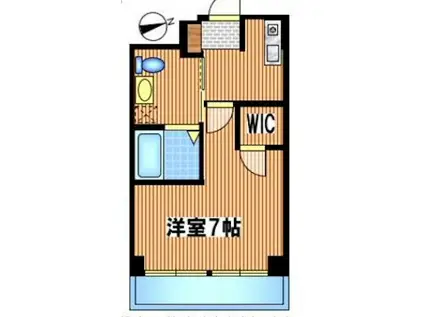 サンシャイン高円寺(1K/5階)の間取り写真