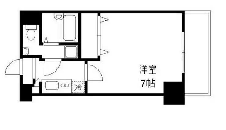 アークフラッツ品川 2階階 間取り
