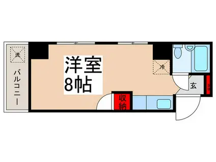 スターハイツ台東(ワンルーム/4階)の間取り写真