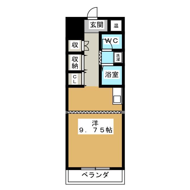 Nビレッジ(ワンルーム/3階)の間取り写真