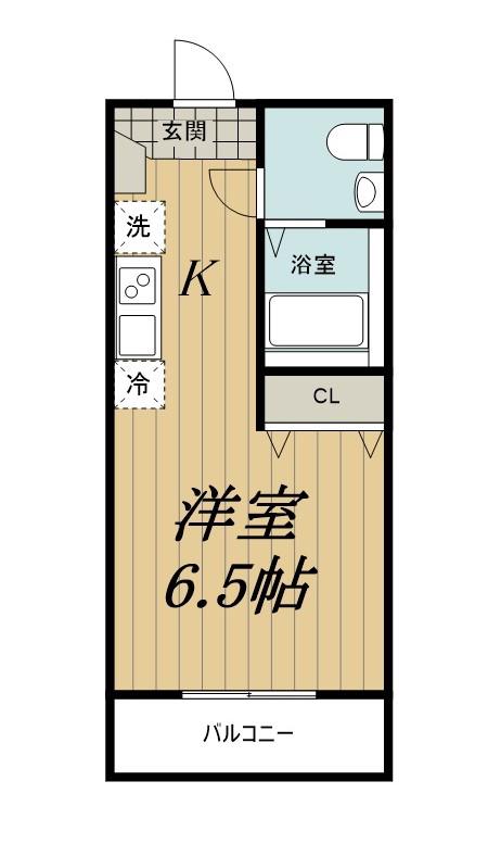 レガーロ千葉駅前(ワンルーム/4階)の間取り写真