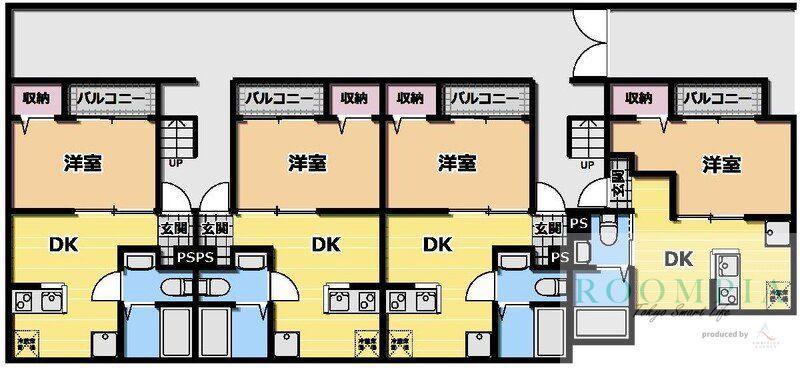 志村SOLANA LINK(1DK/2階)の間取り写真