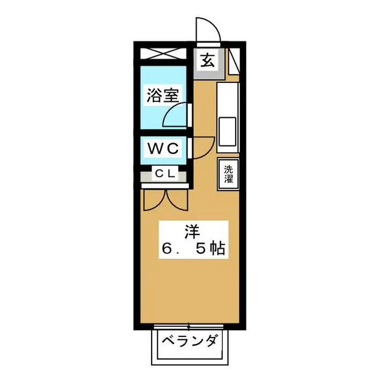 シティハイツ 2階階 間取り