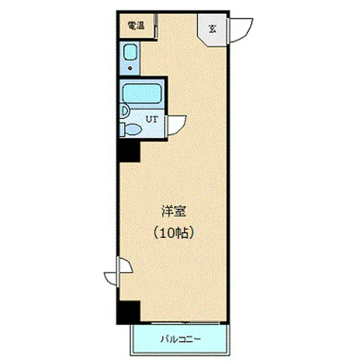ヴェラハイツ日本橋蛎殻町 5階階 間取り