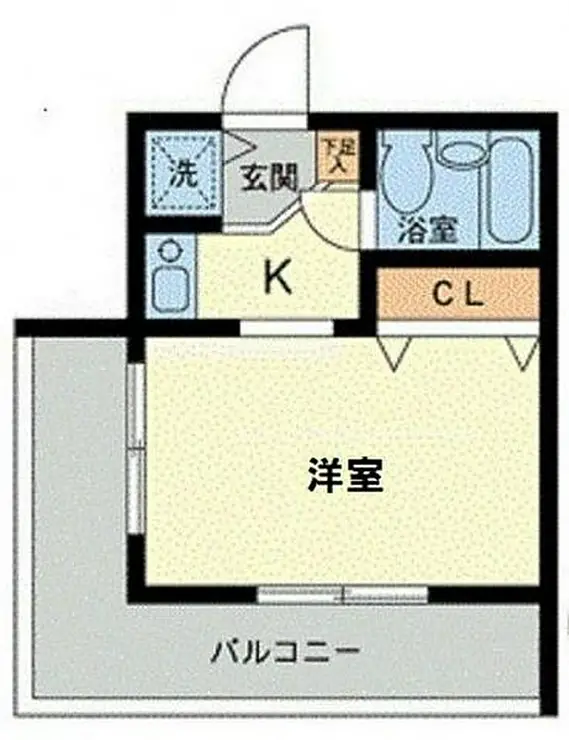 ターキーズ田園調布第2 1階階 間取り