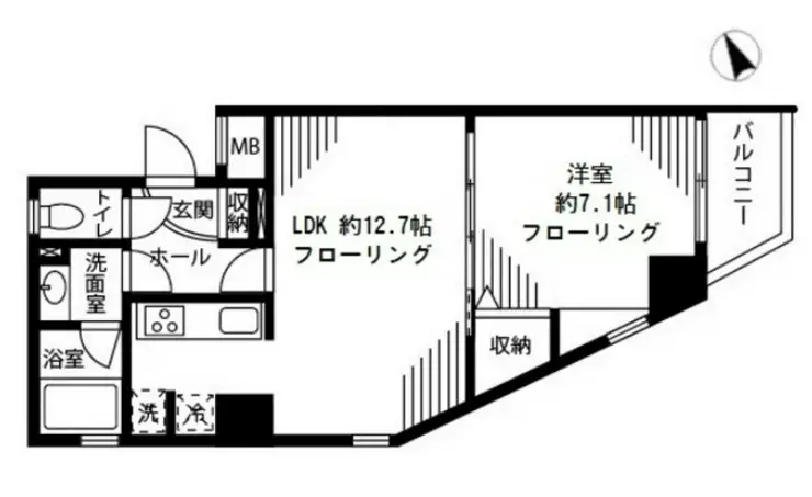プリマヴェーラ小石川 4階階 間取り