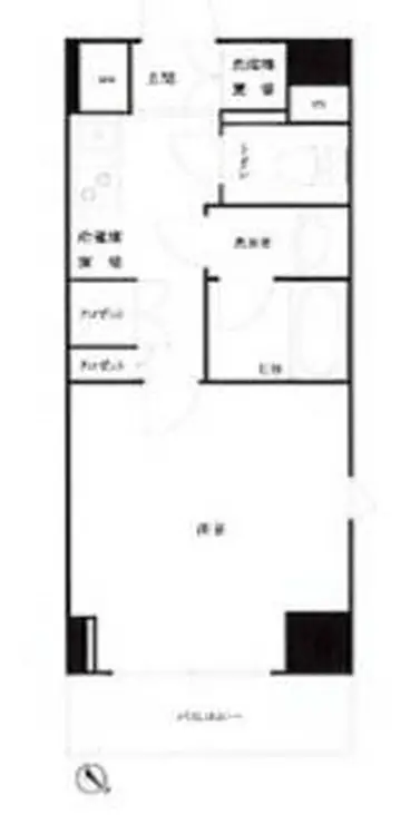 ルーブル三田 5階階 間取り