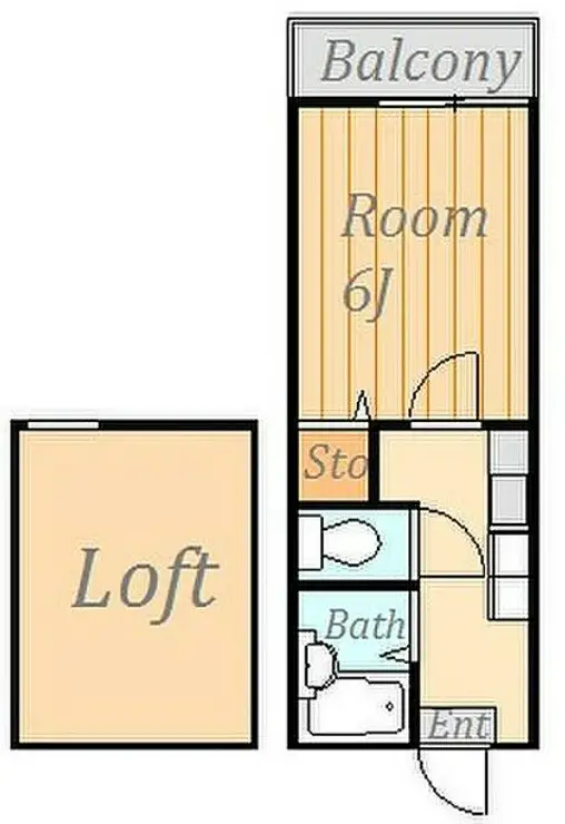 シダーフィールド壱番館 1階階 間取り