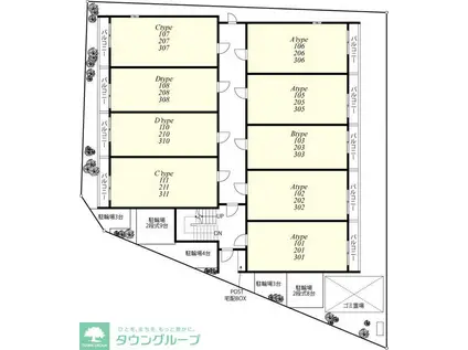 ウインドヒル川口(1K/1階)の外観写真