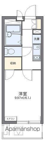 レオパレス元住吉桜下(1K/1階)の間取り写真