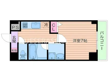 NOEL NOE ノエル野江(1K/6階)の間取り写真