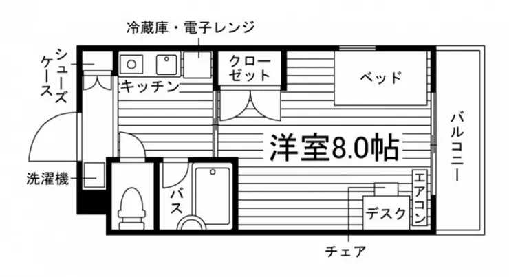 柿ノ木ブライト 1階階 間取り