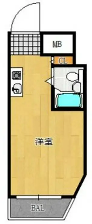エヴェナール代々木 3階階 間取り