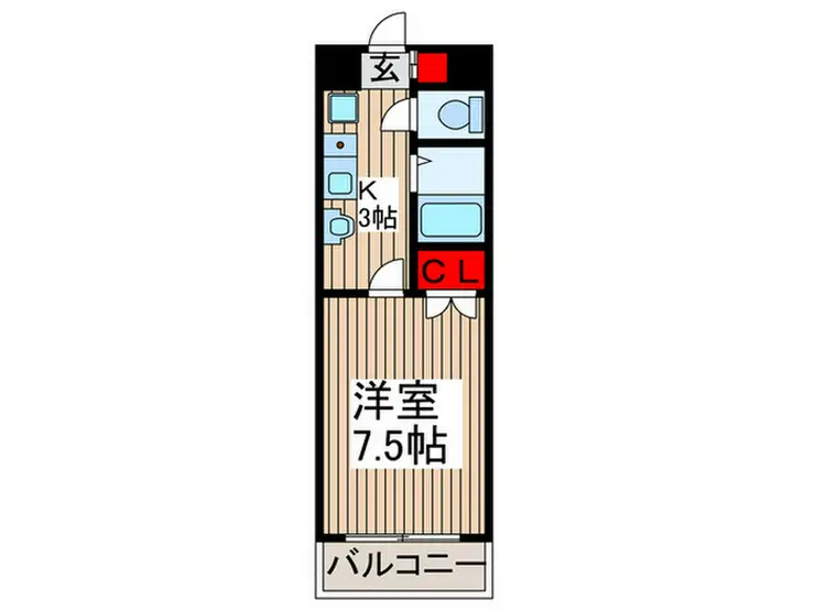 クオリティライフ優 3階階 間取り