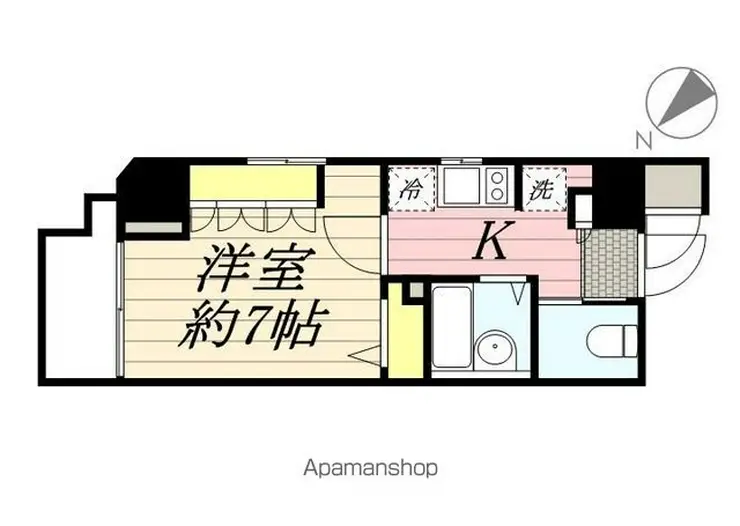 エステムプラザ丸の内NORTHRISE 5階階 間取り