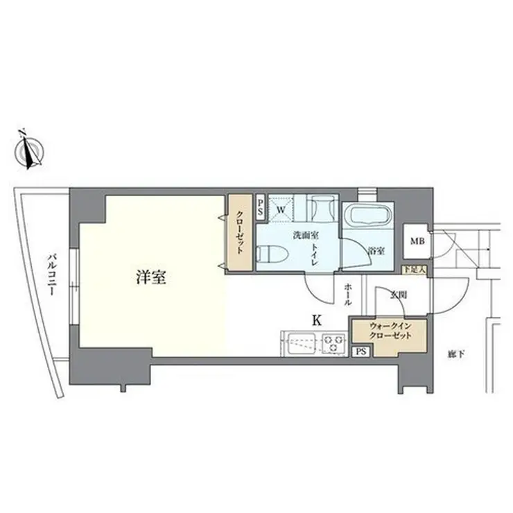 シンシア千駄木 4階階 間取り