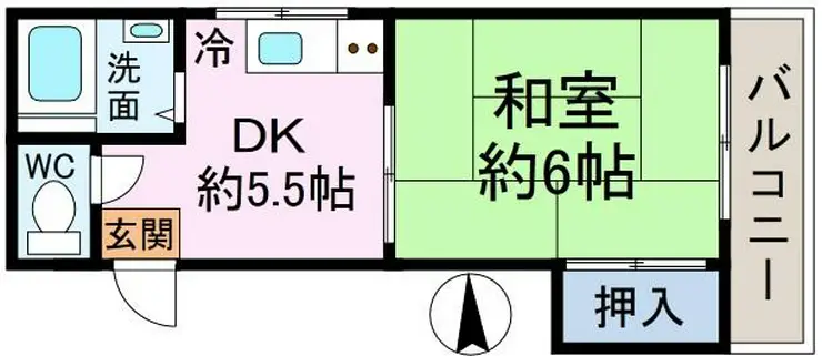 サンドリエ永島 3階階 間取り