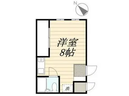 アーク・ファースト(ワンルーム/3階)の間取り写真