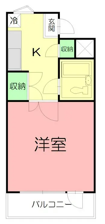 住和高倉マンション 3階階 間取り