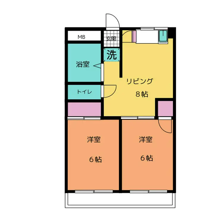 アドバンス132 4階階 間取り