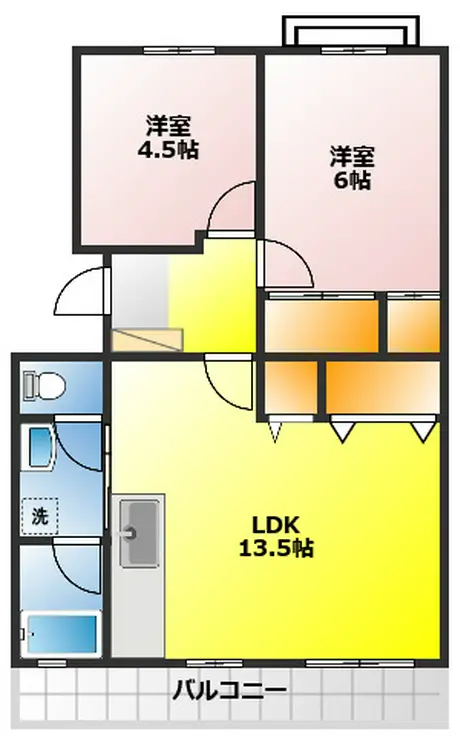 オークヒル 3階階 間取り