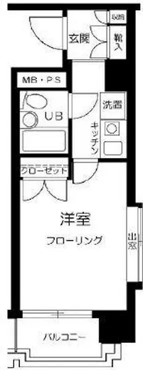 アートイン巣鴨 1階階 間取り